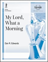 My Lord, What a Morning Handbell sheet music cover